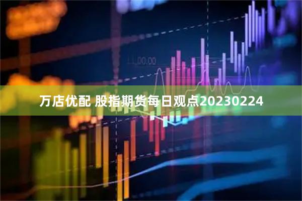 万店优配 股指期货每日观点20230224